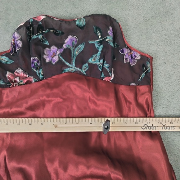 Vintage Y2K Secret Treasures Ballet‎ Gown Small Velour Satin Whimsigoth Fairy - Picture 10 of 15